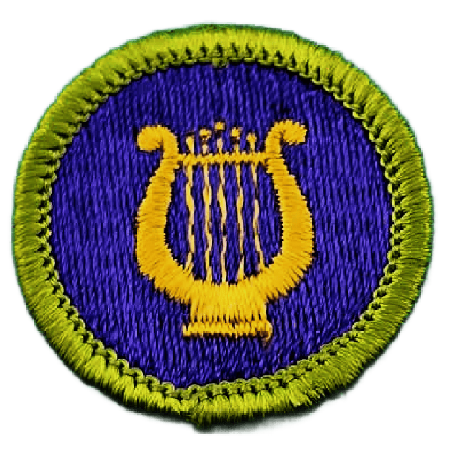 music badge